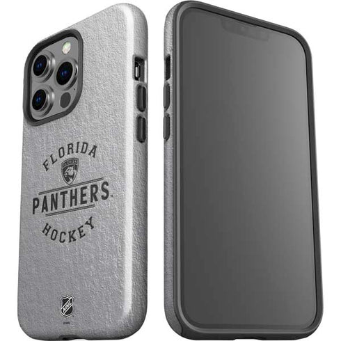 NHL Florida Panthers Black Text iPhone 15 Pro Impact Case